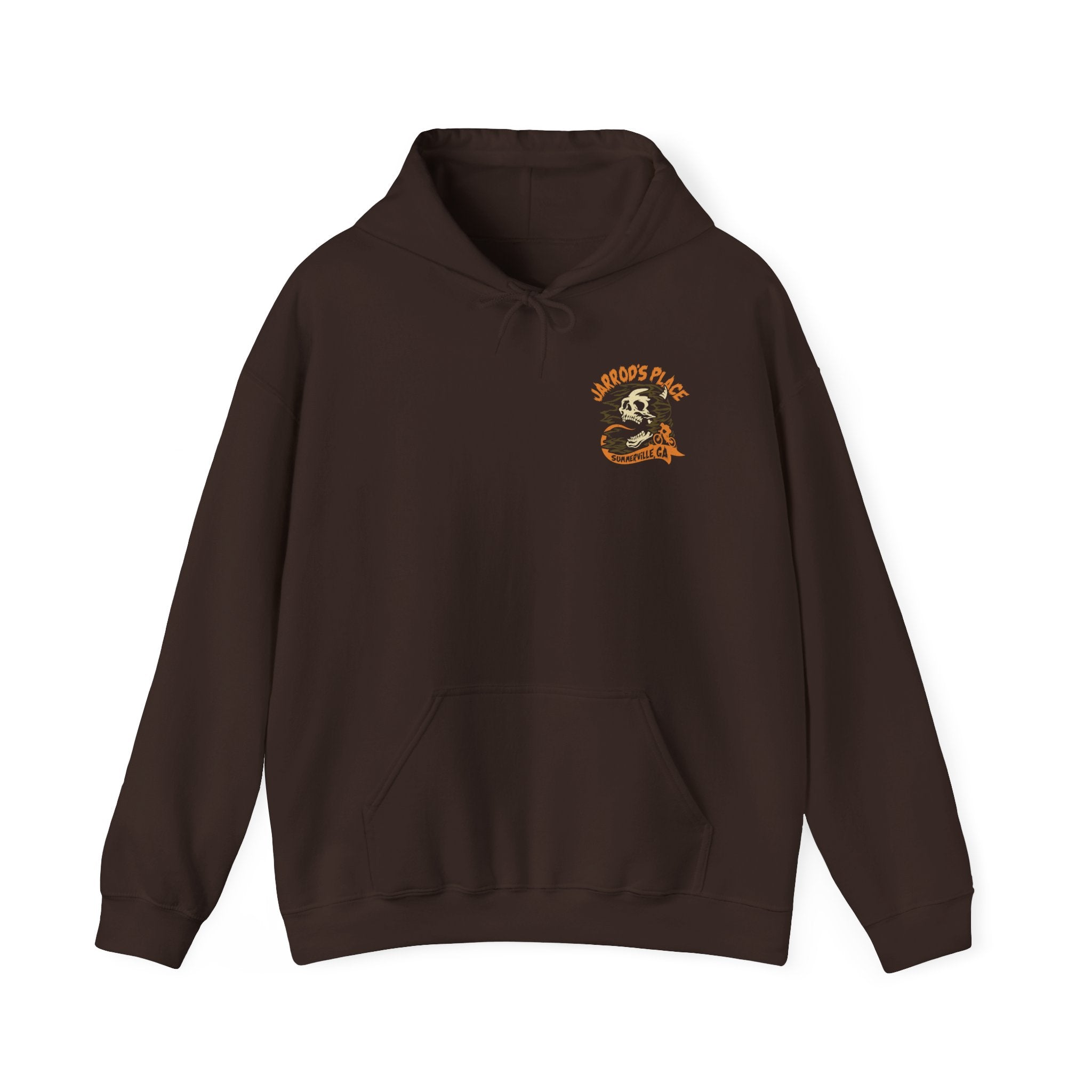 Jarrod's Place Bike Park Hooded Sweatshirt - Skull Logo