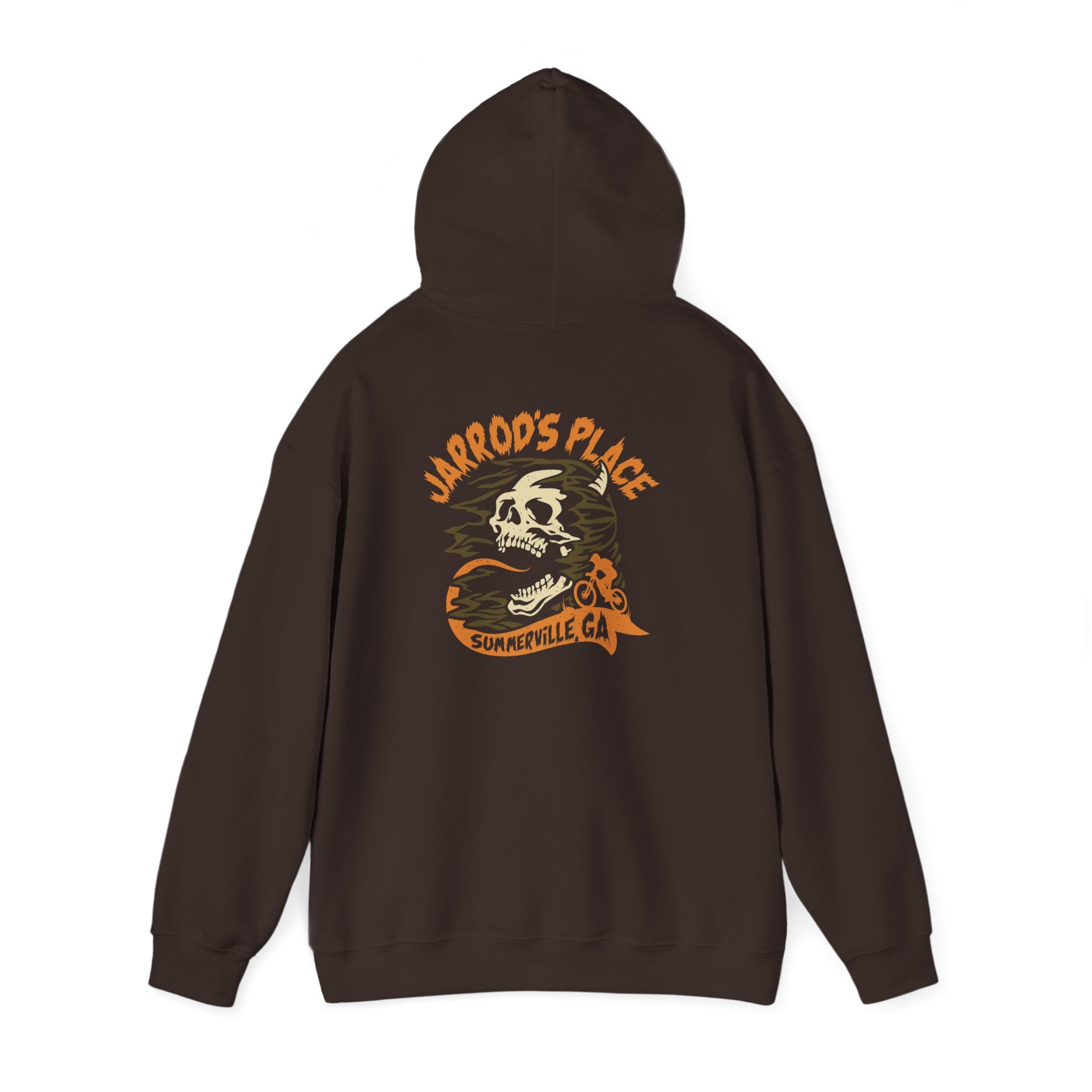 Jarrod's Place Bike Park Hooded Sweatshirt - Skull Logo