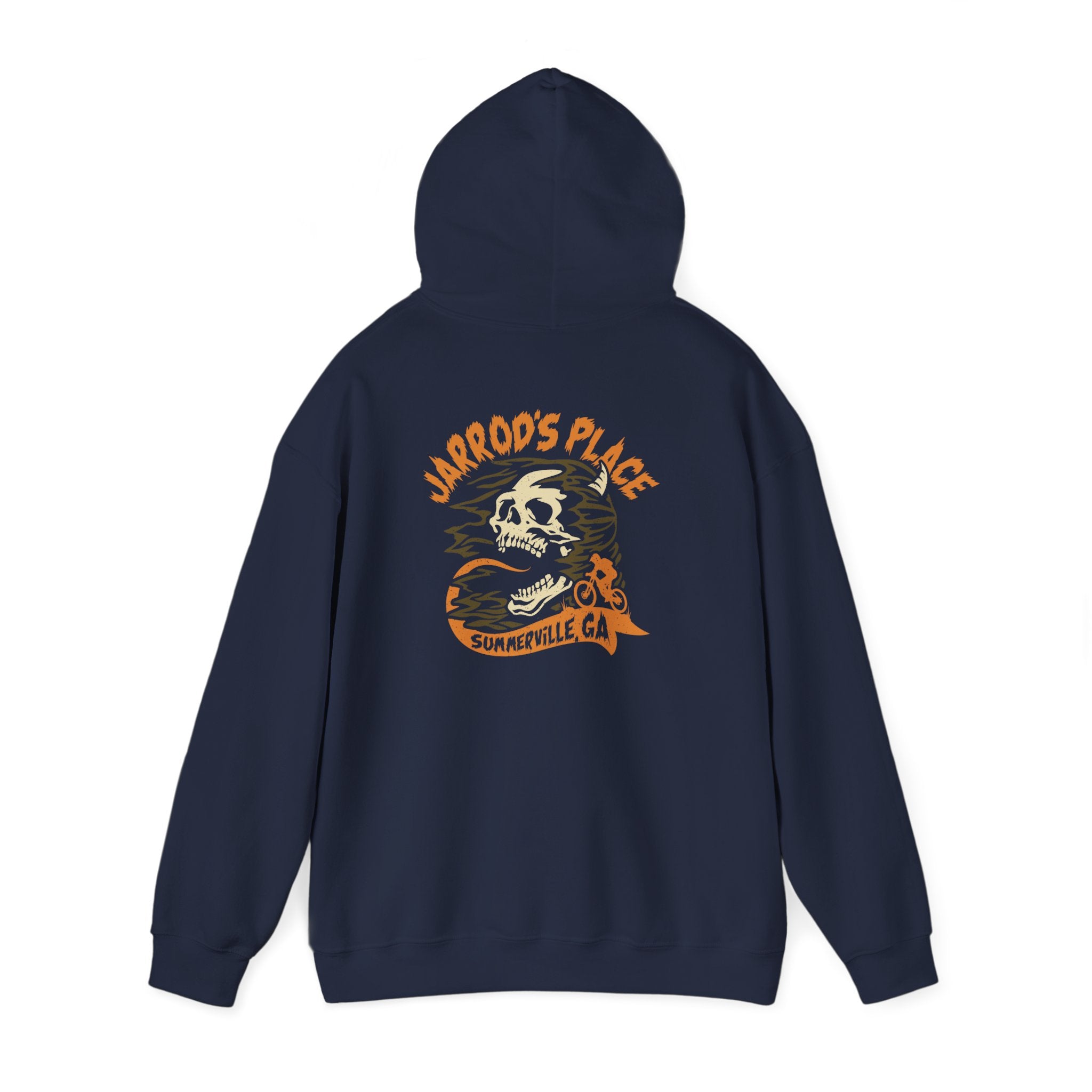 Jarrod's Place Bike Park Hooded Sweatshirt - Skull Logo