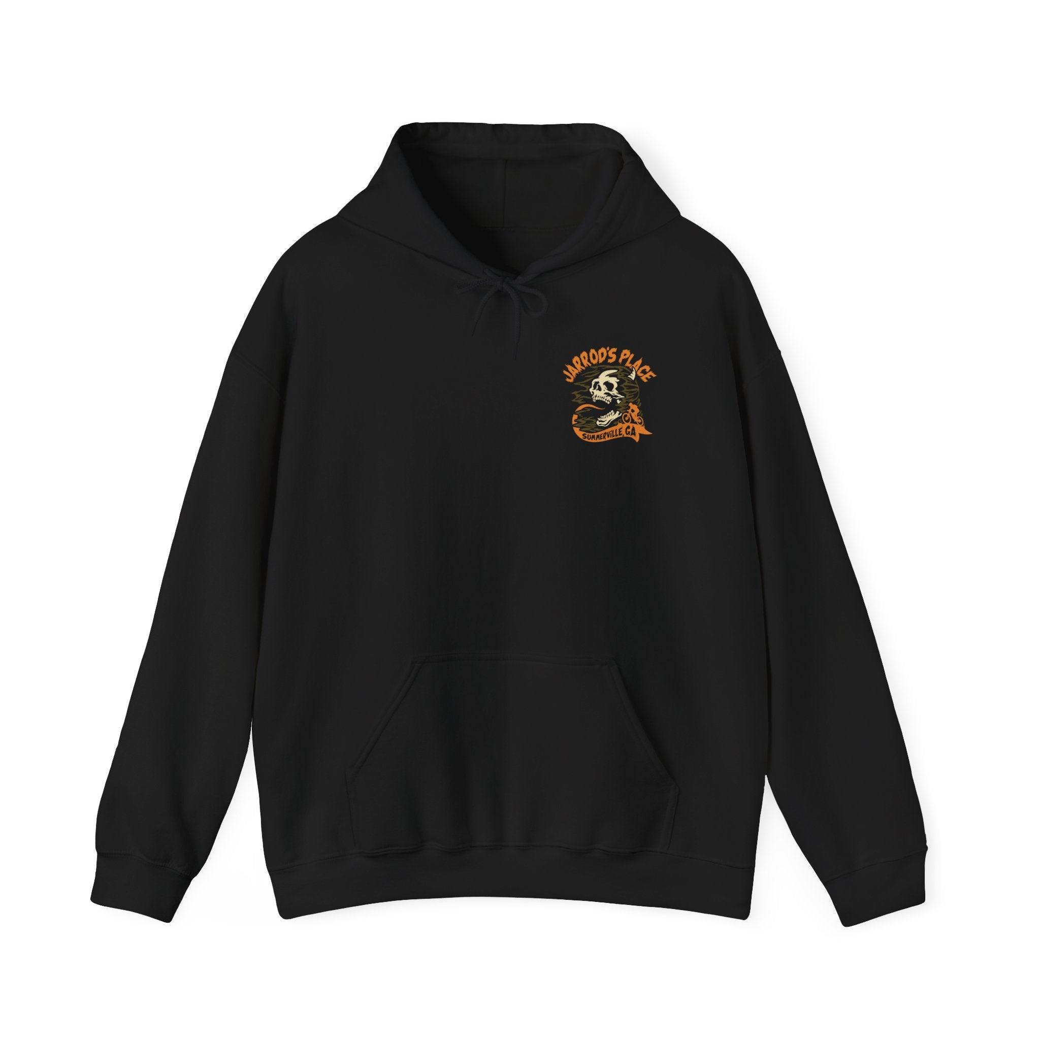 Jarrod's Place Bike Park Hooded Sweatshirt - Skull Logo