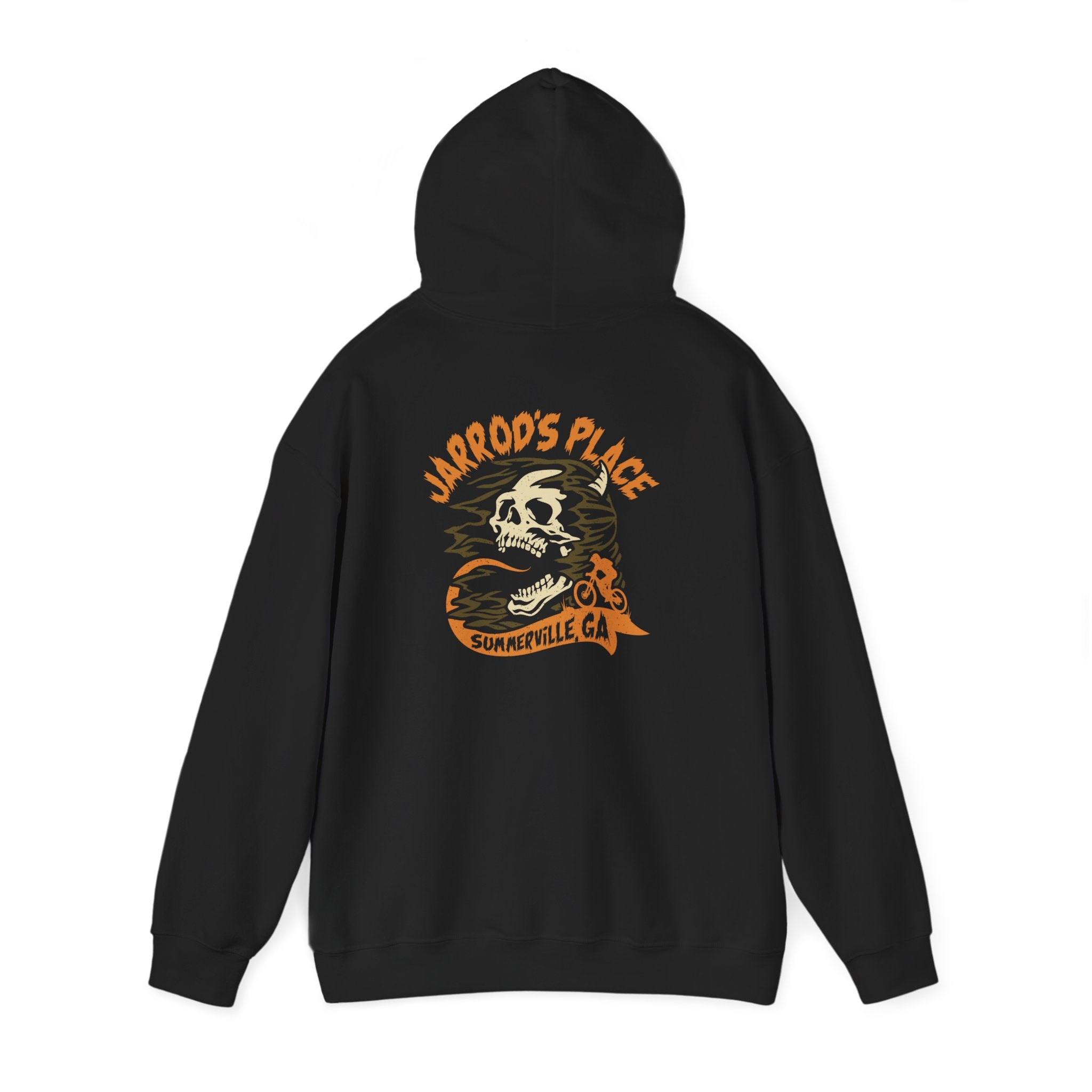 Jarrod's Place Bike Park Hooded Sweatshirt - Skull Logo