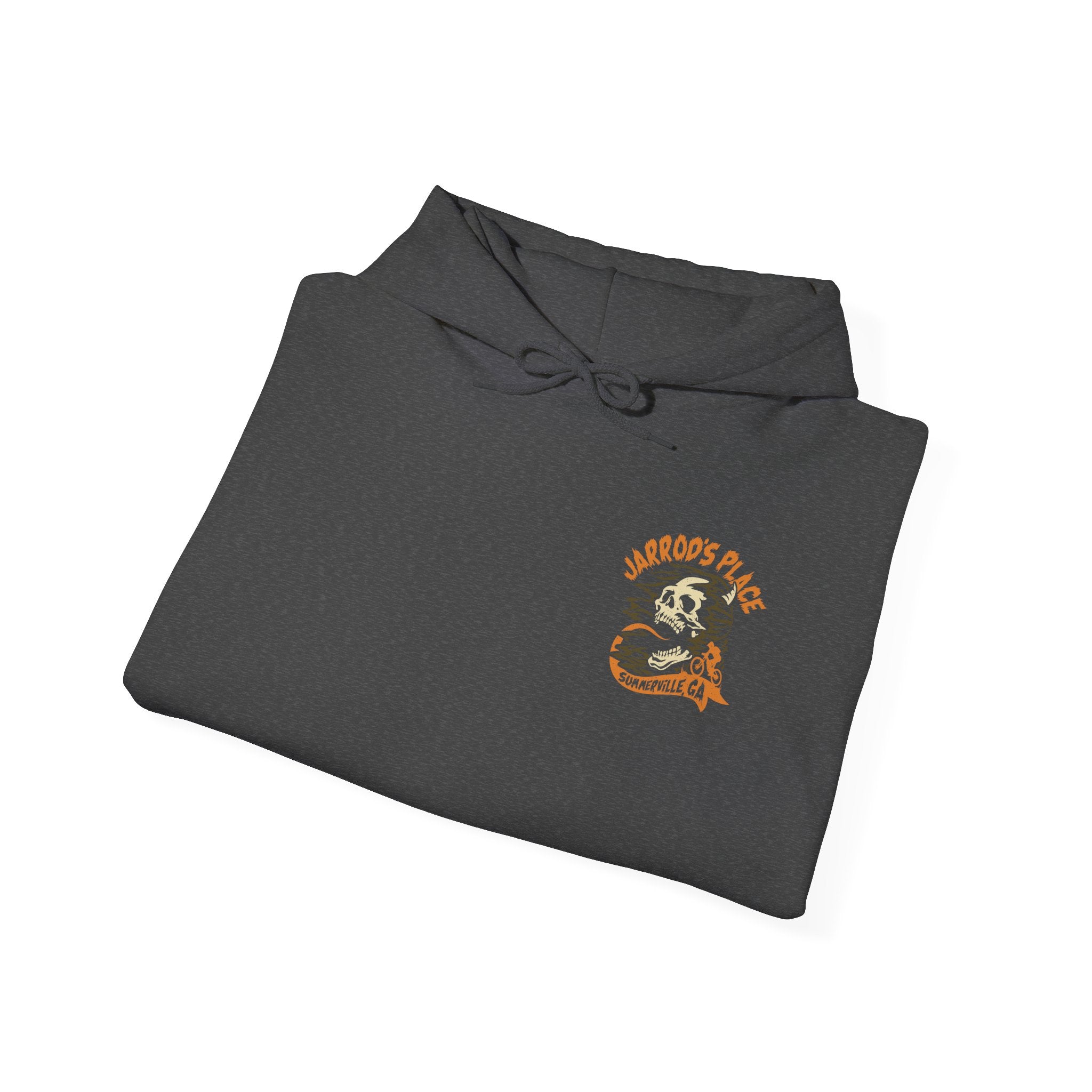 Jarrod's Place Bike Park Hooded Sweatshirt - Skull Logo