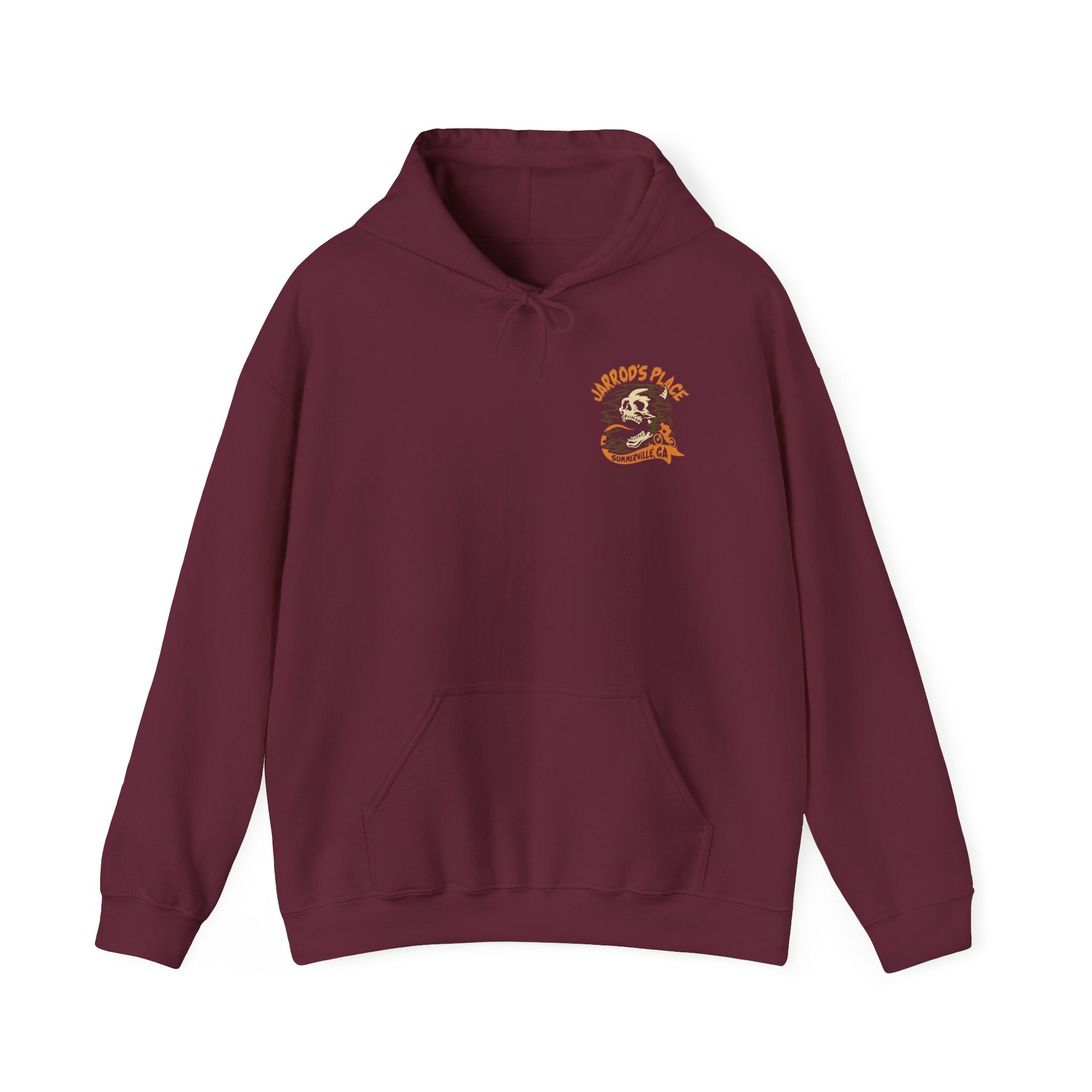 Jarrod's Place Bike Park Hooded Sweatshirt - Skull Logo