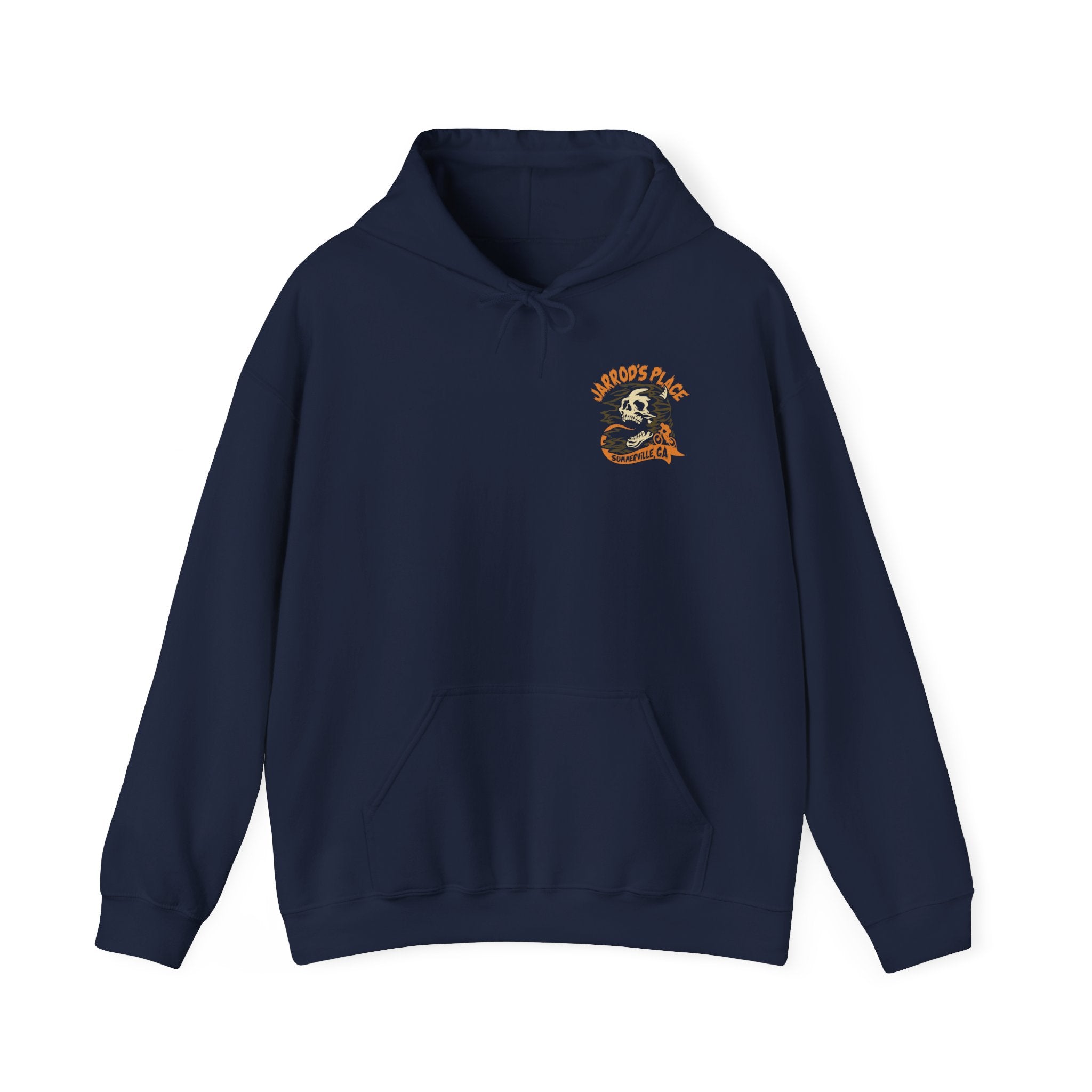 Jarrod's Place Bike Park Hooded Sweatshirt - Skull Logo