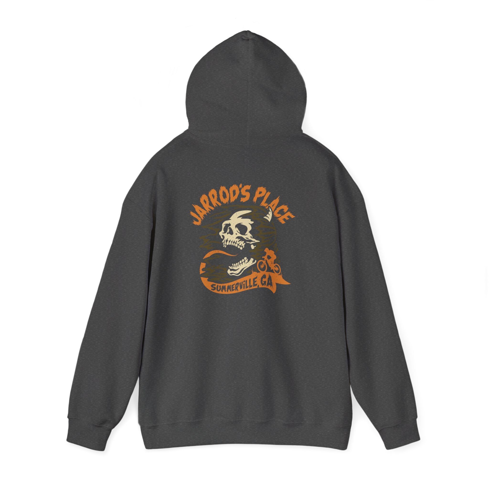 Jarrod's Place Bike Park Hooded Sweatshirt - Skull Logo