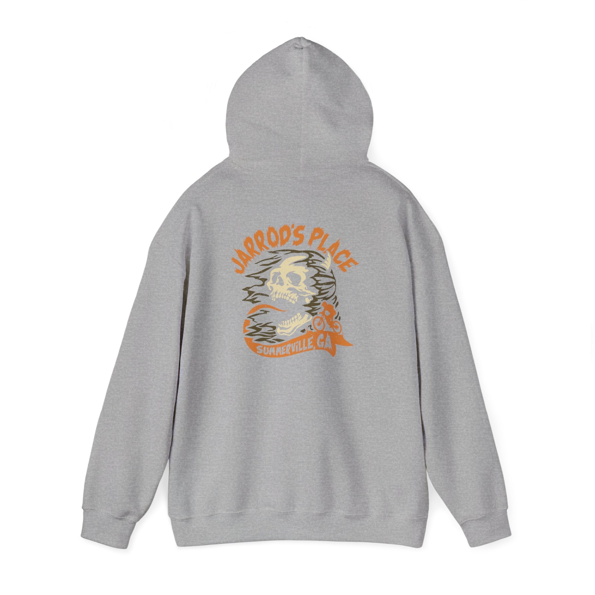 Jarrod's Place Bike Park Hooded Sweatshirt - Skull Logo