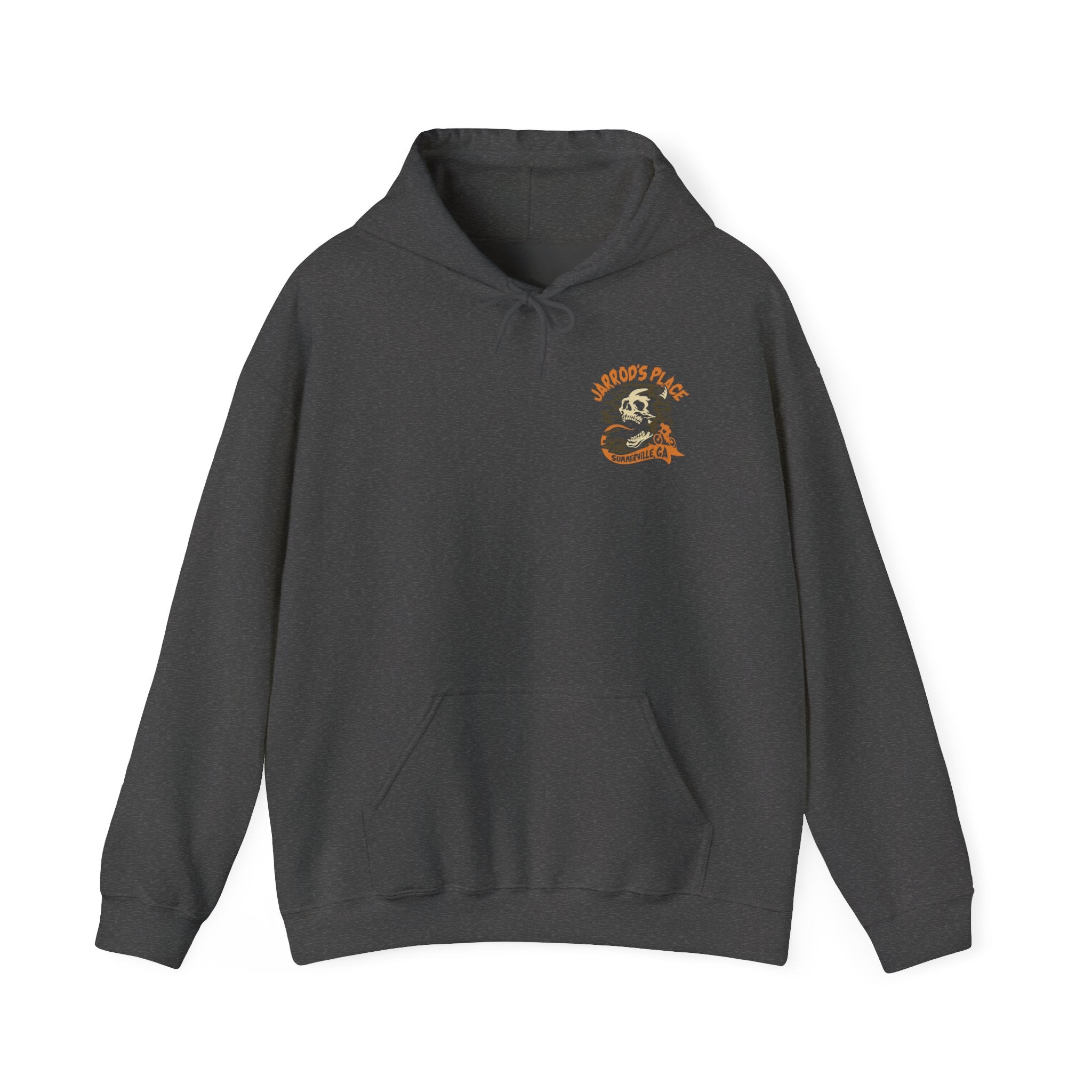 Jarrod's Place Bike Park Hooded Sweatshirt - Skull Logo