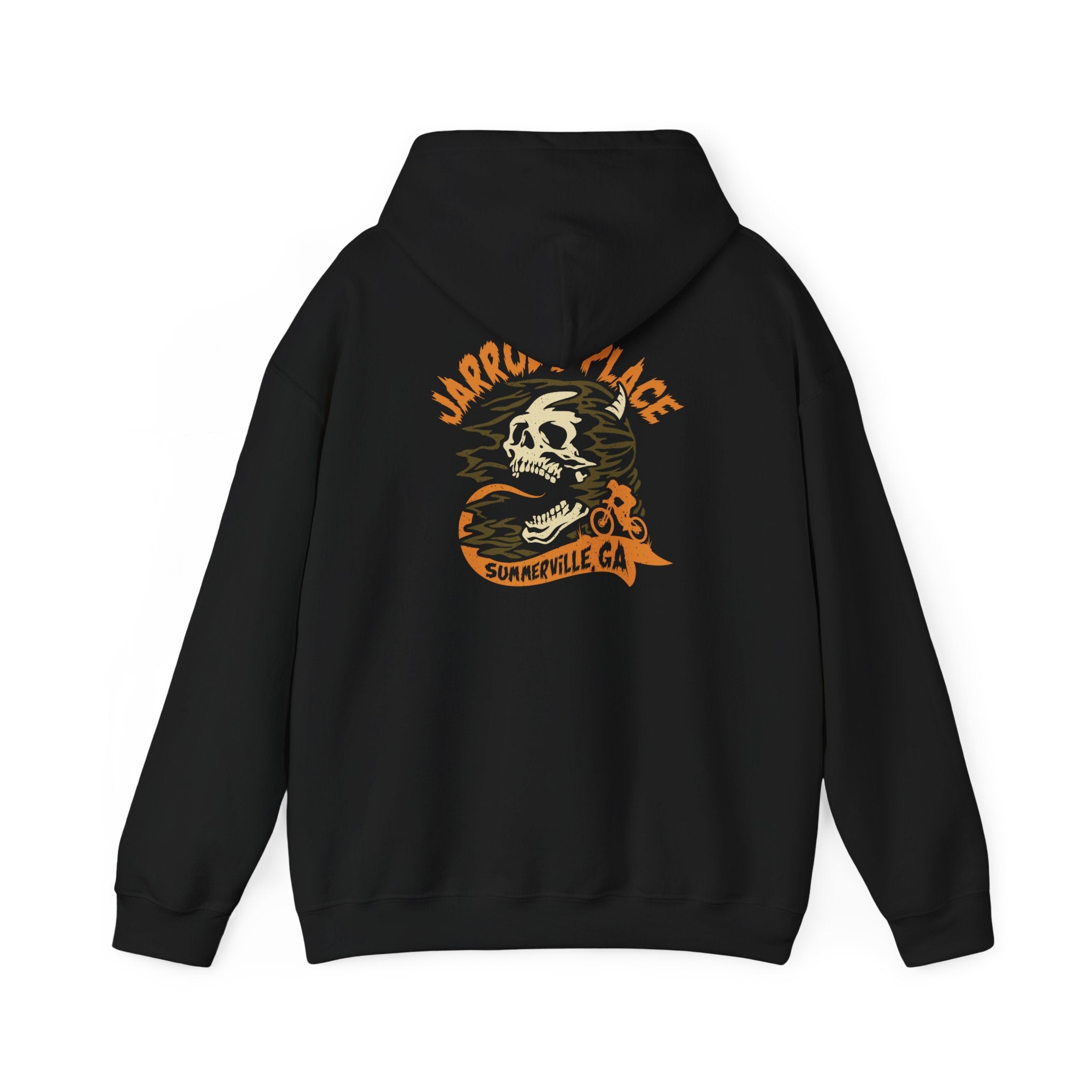 Jarrod's Place Bike Park Hooded Sweatshirt - Skull Logo